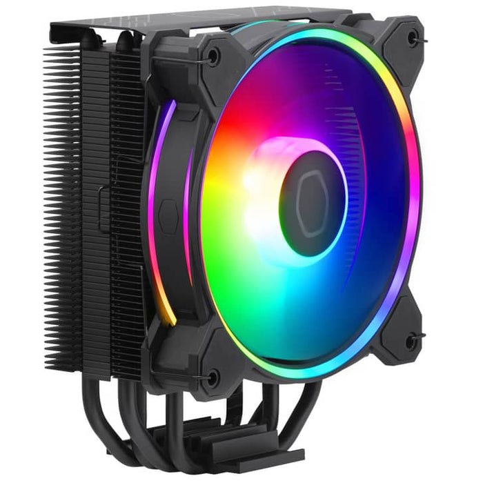 Cooler Master Hyper 212 Halo² Black Edition CPU Cooler – 120mm, ARGB, 154mm Height