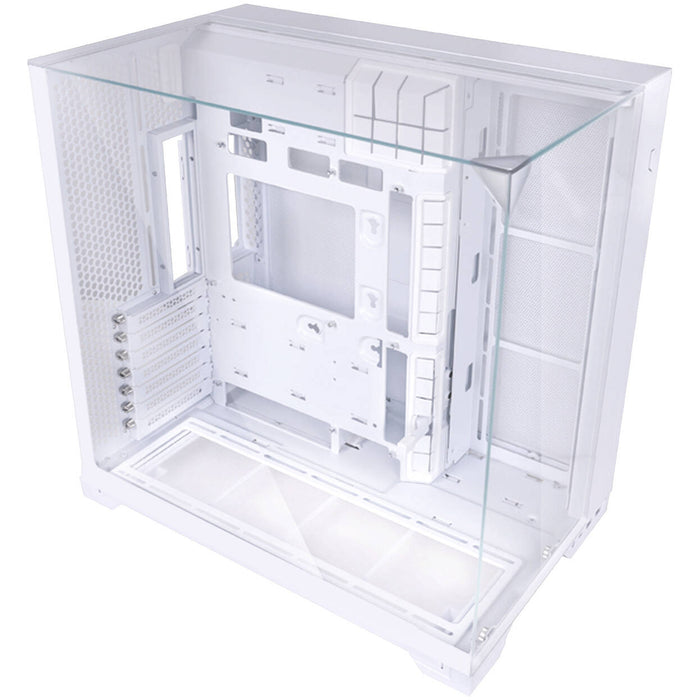 Lian Li O11 Vision Compact White Mid-Tower PC Case – Tempered Glass, E-ATX Support