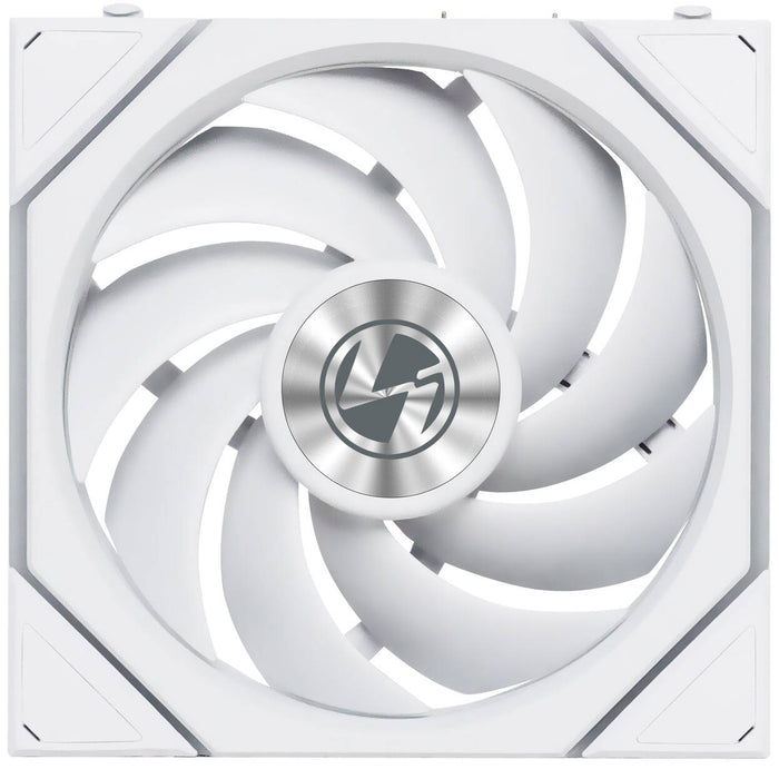 Lian Li UNI FAN TL Wireless 120 White ARGB PWM Fan – 2600RPM, LCP Blades, Wireless Control