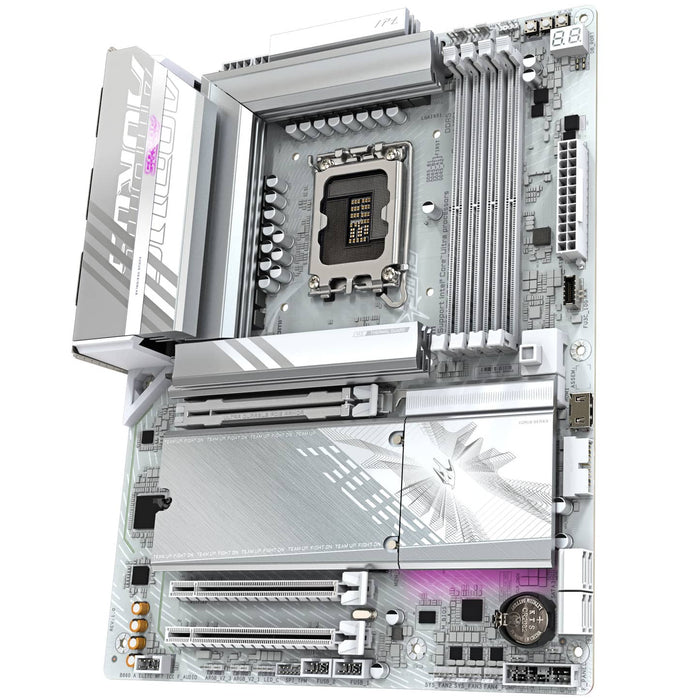 AORUS B860 AORUS ELITE WIFI 7 ICE – LGA1851 ATX Motherboard, DDR5, PCIe 5.0, Wi‑Fi 7