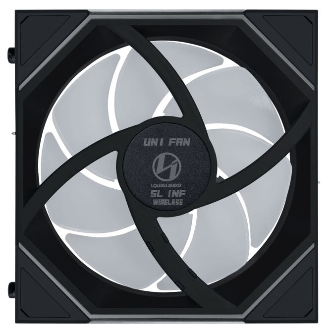 Lian Li UNI SL120 INF Reverse Wireless ARGB 120mm Fan Black – Infinity Mirror, 2200RPM