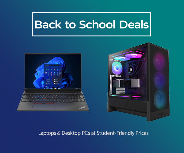 gaming PCs, desktop computer, school, laptop, gaming laptop deals in the UK.