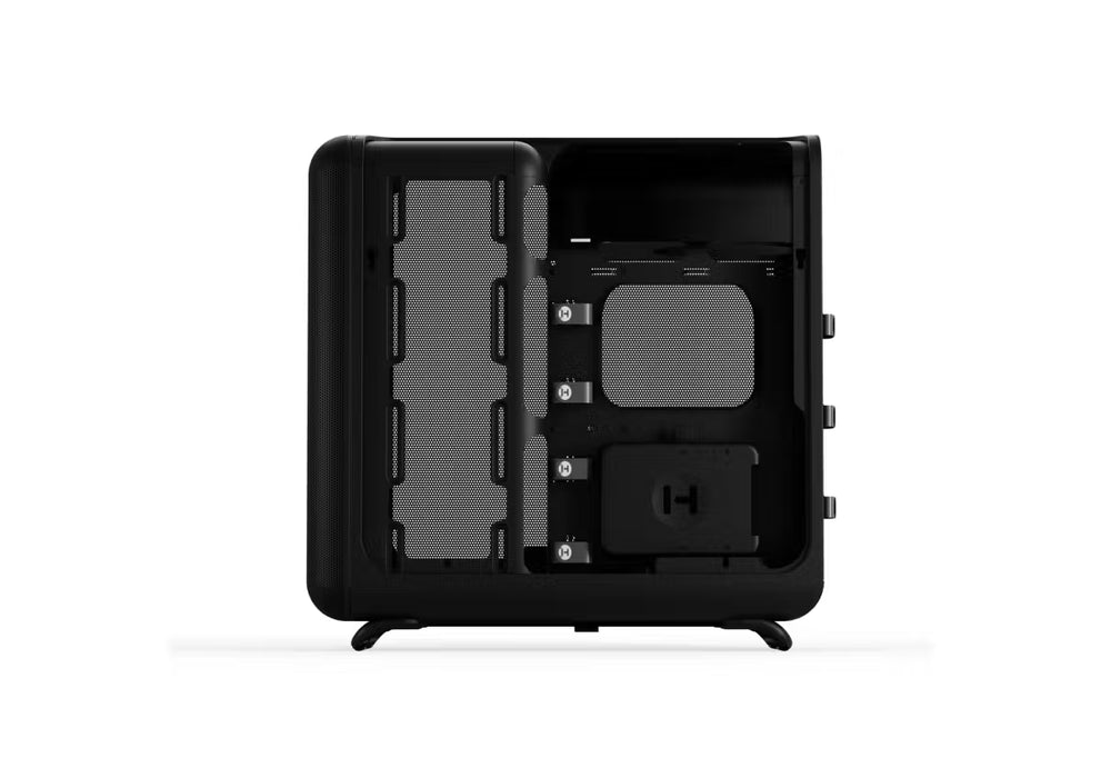 HYTE X50 Air Pitch Black Mid‑Tower Case – E‑ATX / High Airflow