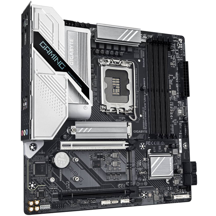 GIGABYTE Z890M GAMING X – LGA1851 Micro ATX Motherboard, DDR5, PCIe 5.0, 2.5Gb LAN