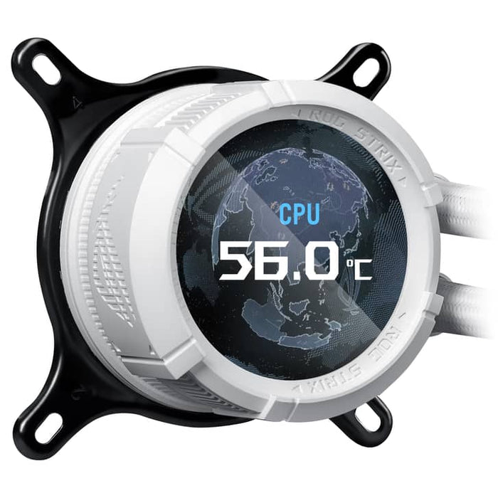 ASUS ROG Strix LC III 360 ARGB White Edition – 360mm AIO Liquid CPU Cooler