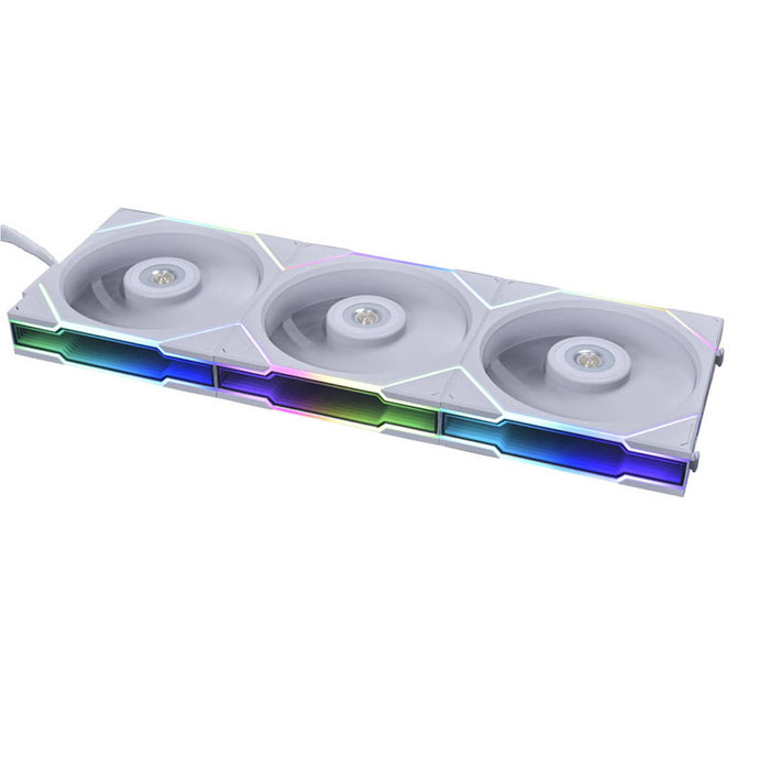 Lian Li UNI FAN TL 120mm RGB Triple Pack White – PWM ARGB Fans with Controller