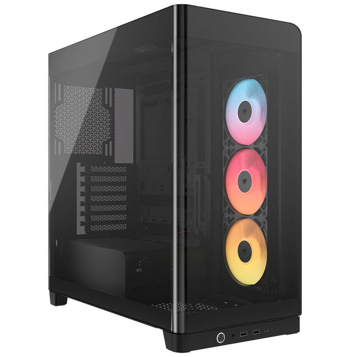 CORSAIR FRAME 4500X RS-R ARGB PC Case – Panoramic Glass Mid-Tower, Dual 360 mm Radiator Support