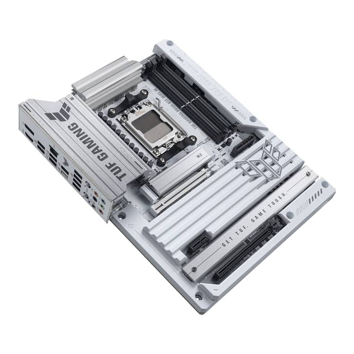 ASUS TUF GAMING B850‑BTF WIFI White – AM5 ATX Motherboard, DDR5, PCIe 5.0, Wi‑Fi 7