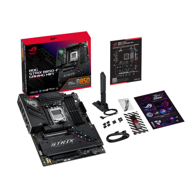 ASUS ROG STRIX B850‑F GAMING WIFI AM5 ATX Motherboard – DDR5 192GB, PCIe 5.0