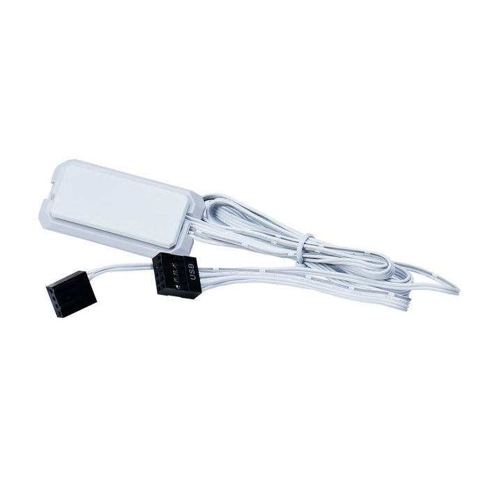 Lian Li UNI SL Wireless LCD RGB Reverse Flow 120mm Fan White – ARGB PWM with 1.6" LCD Display