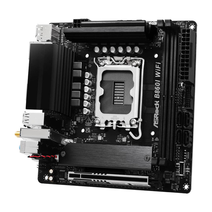 ASRock B860I WIFI Mini‑ITX Motherboard – LGA 1851, DDR5, PCIe 5.0