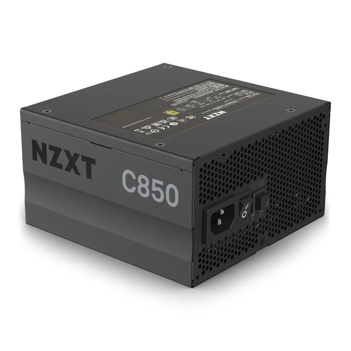 NZXT C850 ATX Power Supply, 80+ Gold Fully Modular, Ghost Quiet PSU, C Series Gaming PSU