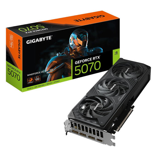 RTX 5070 gaming graphics card 12GB, overcloced GPU