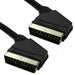 High Quality 1.5M SCART to SCART cable with 21‑pin gold‑plated connectors.