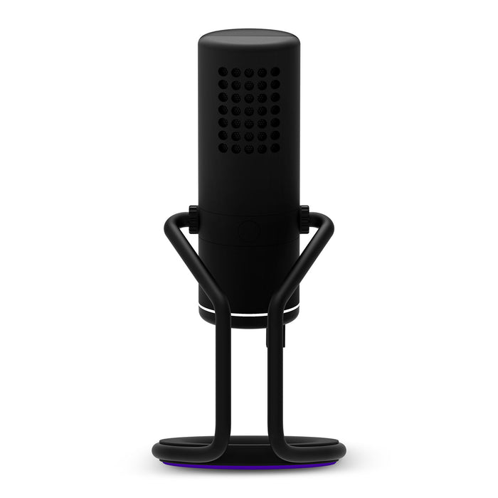 NZXT Capsule Cardioid USB Gaming Microphone, High Resolution Streaming Microphone, Black