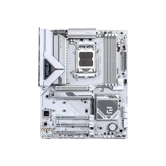Gigabyte B850 EAGLE ICE AM5 ATX Motherboard – DDR5, PCIe 5.0, Wi‑Fi, 3× M.2