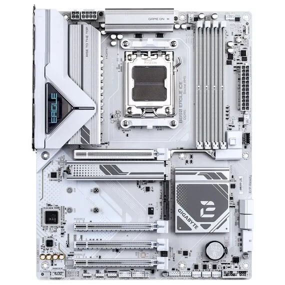 Gigabyte B850 EAGLE ICE AM5 ATX Motherboard – DDR5, PCIe 5.0, Wi‑Fi, 3× M.2