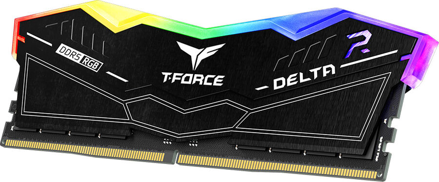 TeamGroup T‑Force Delta RGB DDR5 6400MHz 32GB Kit – Black (2×16GB)