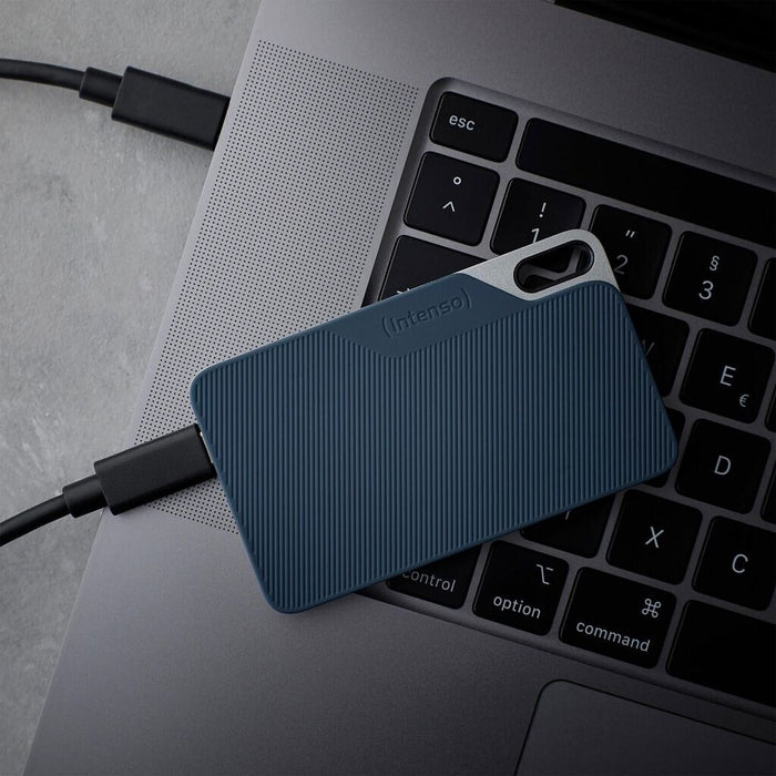 Intenso TX100 1TB External SSD – USB 3.2 Gen 1x1, 500MB/s, Portable Shock‑Resistant Drive