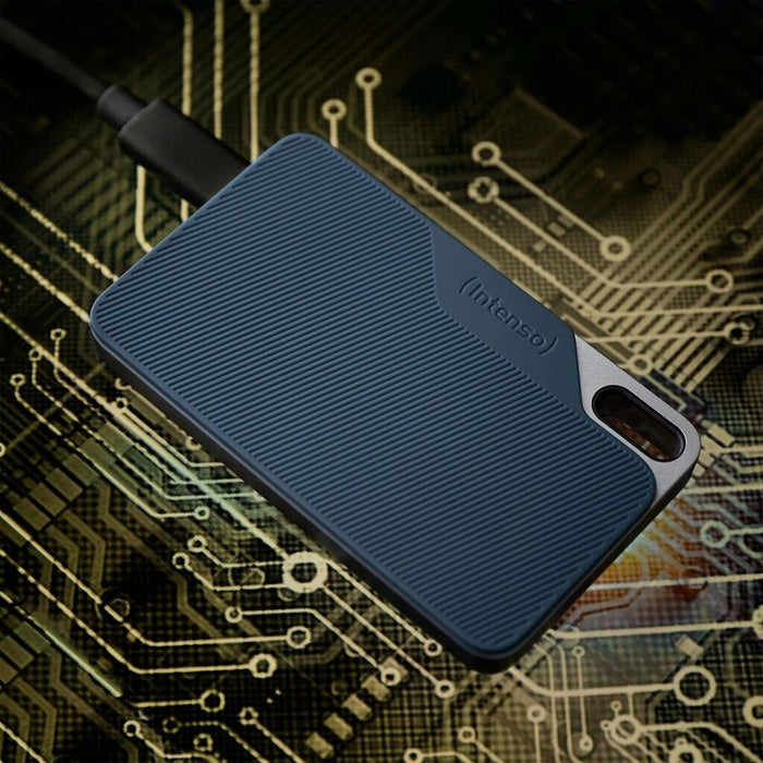Intenso TX100 1TB External SSD – USB 3.2 Gen 1x1, 500MB/s, Portable Shock‑Resistant Drive
