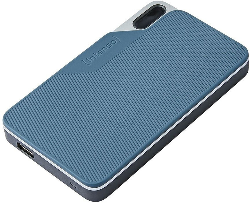 Intenso TX100 1TB External SSD – USB 3.2 Gen 1x1, 500MB/s, Portable Shock‑Resistant Drive