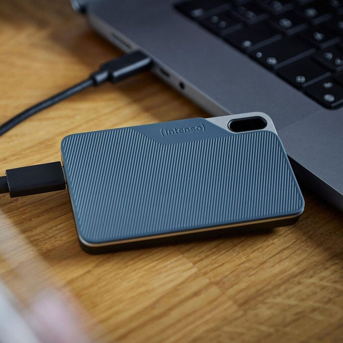 Intenso TX100 1TB External SSD – USB 3.2 Gen 1x1, 500MB/s, Portable Shock‑Resistant Drive