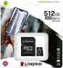512gb microSD card with SD adapter, memory card 100mb/s