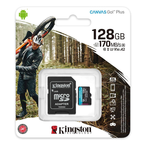 128GB Flash Memory Card, Micro SD Card, 170 MBs