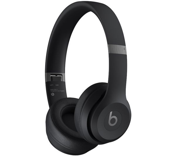 Beats Solo 4 Wireless Bluetooth Headphones – Black
