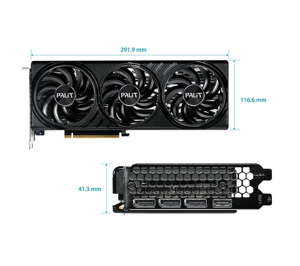 Palit GeForce RTX 5060 Infinity 3 OC 8GB GDDR7 Graphics Card – Triple‑Fan, 2580MHz Boost