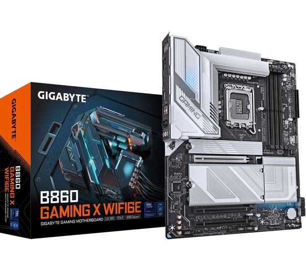 Gigabyte B860 GAMING X WIFI6E LGA1851 ATX Motherboard – DDR5, PCIe 5.0, Wi‑Fi 6E