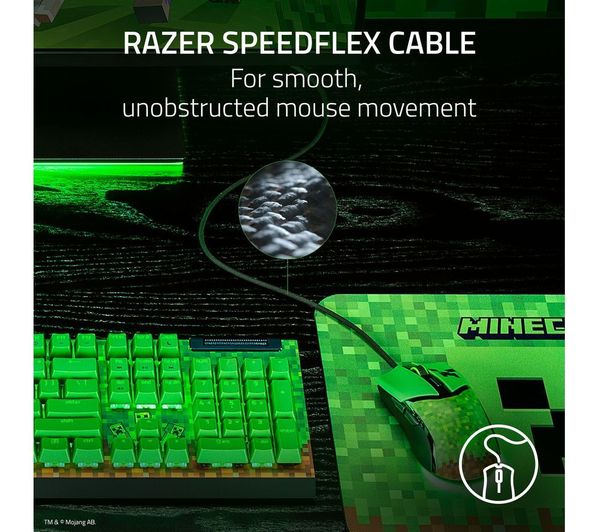 Razer Cobra RGB Optical Gaming Mouse – Minecraft Edition