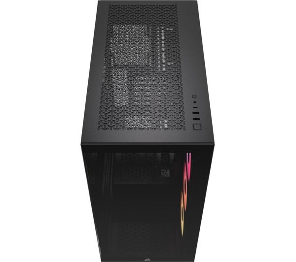 Corsair 3500X RS‑R ARGB Black Mid‑Tower Case with Tempered Glass