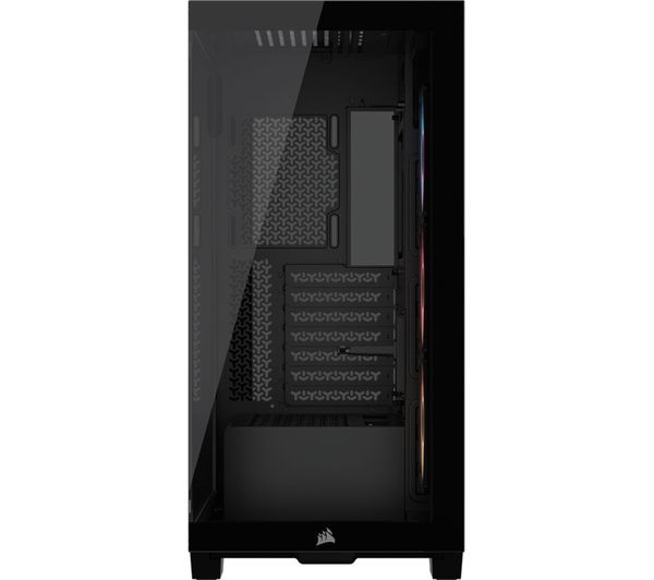 Corsair 3500X RS‑R ARGB Black Mid‑Tower Case with Tempered Glass