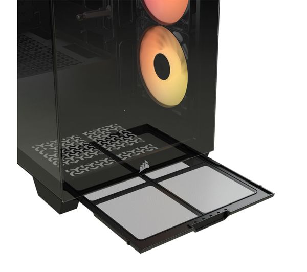 Corsair 3500X RS‑R ARGB Black Mid‑Tower Case with Tempered Glass