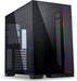 e-atx gaming pc case black
