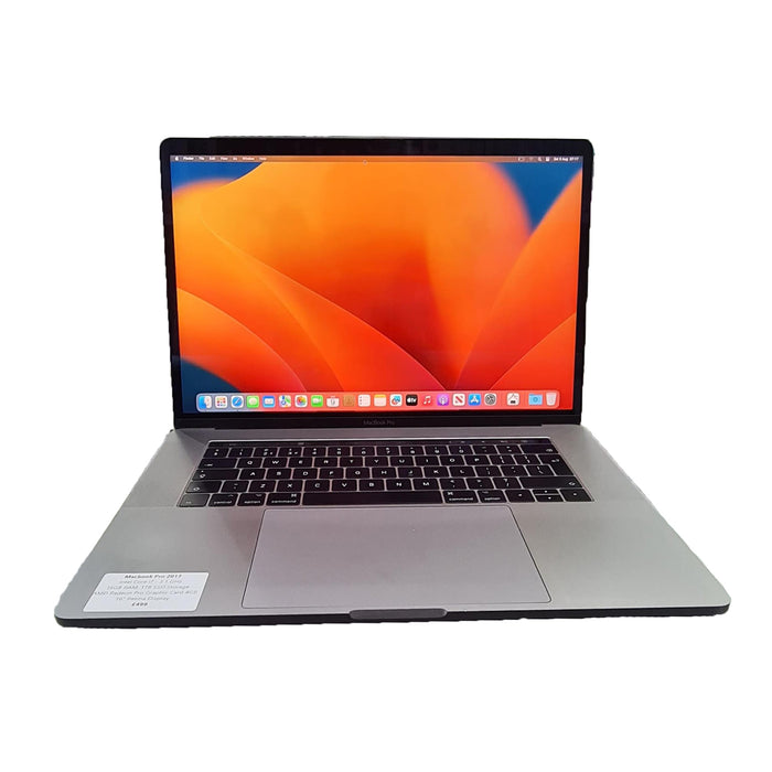 Apple MacBook Pro 2017 15.4" Retina, Intel Core i7, 16GB RAM, 1TB SSD, Touch Bar, A1707, *Used*