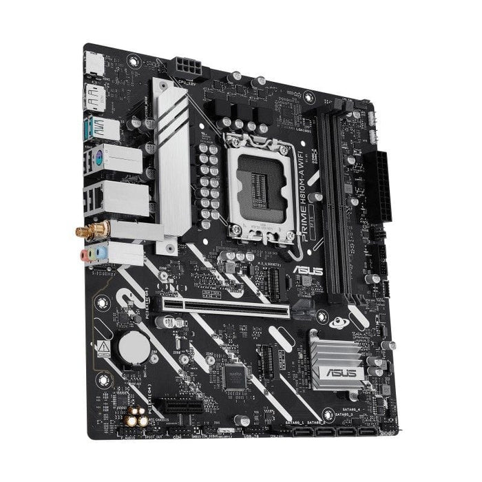 ASUS PRIME H810M‑A WIFI Micro‑ATX Motherboard – LGA 1851, DDR5, Wi‑Fi 6