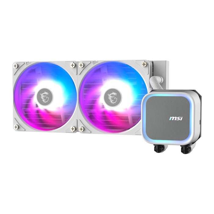 MSI MAG CORELIQUID A13 240mm RGB Intel/AMD White CPU Liquid Cooler