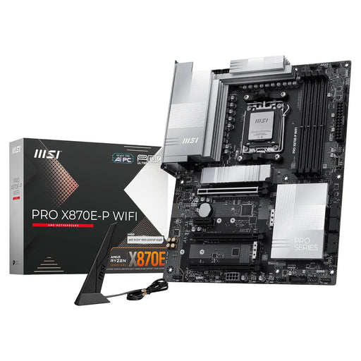 MSI PRO X870E-P WiFi Gaming Motherboard AMD AM5 for AI development.
