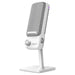 Desktop Microphone White for gaming, streaming, podcasting, rrecording, etc.