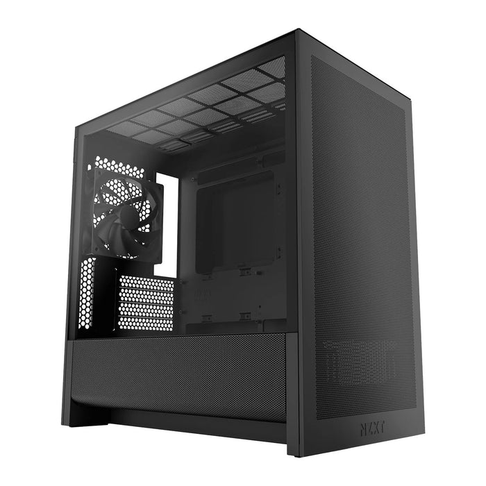 Micro ATX Gaming PC Case Airflow, black.