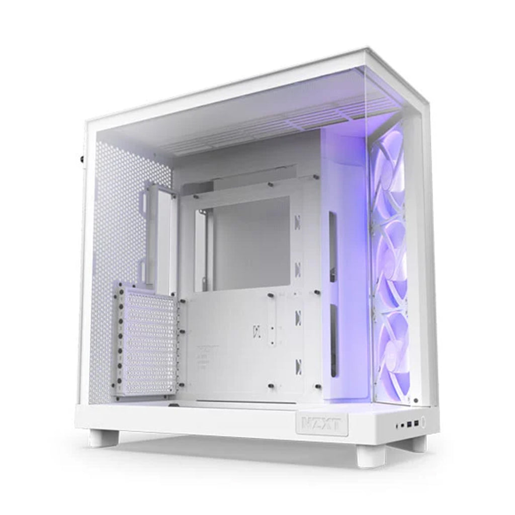 NZXT H6 Flow RGB White C1200 GOLD セット nzxt-h6-flow-rgb-e-atx-gaming-