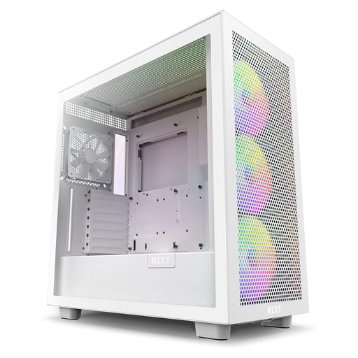 ATX Gaming Desktop PC Case White, NZXT H& Flow 2023 Edition.