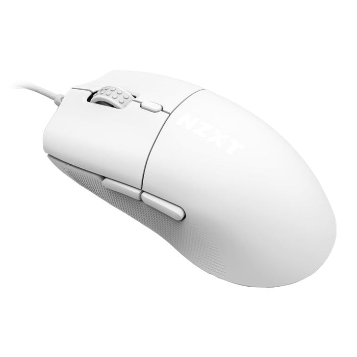 lightweight ergonomic wired gaming mouse white