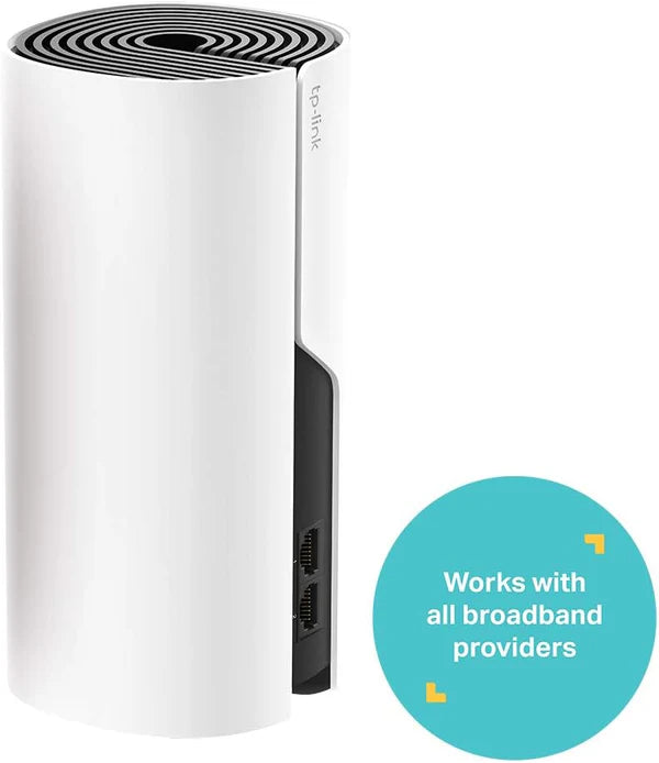 TP‑Link AC1200 Whole Home Mesh Wi‑Fi System – Dual‑Band, Wi‑Fi 5, Internal Antennas