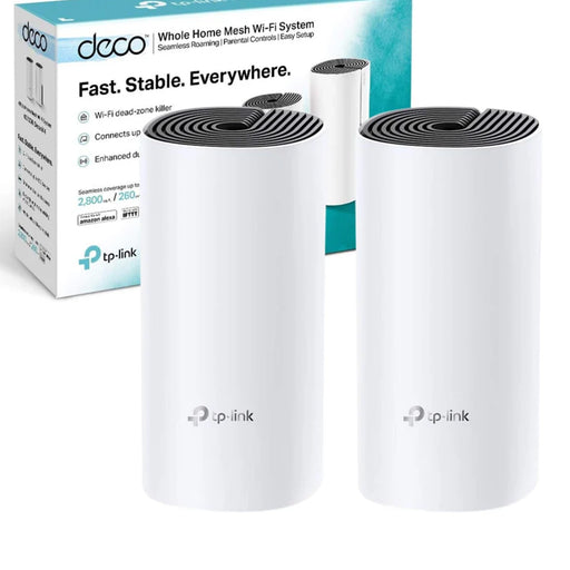 TP‑Link AC1200 Whole Home Mesh Wi‑Fi System 2‑Pack in white.