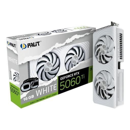 RTX 5060 Ti Gaming Graphics Card OC White