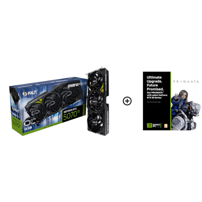 Palit RTX 5070 Ti GamingPro‑S OC 16GB GDDR7 Graphics Card