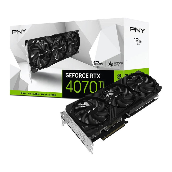 PNY RTX 4070 Ti Gaming Graphics Card 12GB GDDR6X Verto Ada Lovelace GPU